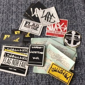 ISO Flag Nor Fail Deadstock Stickers!